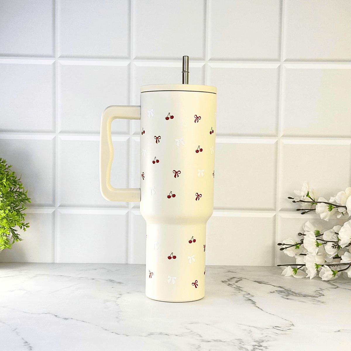 Cherry Daze 🍒 Leakproof Stainless Steel Tumbler - Memories Insite